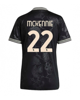 Juventus Weston McKennie #22 Maglia Gara Terza Repliche 2025-26 Donna Maniche Corte